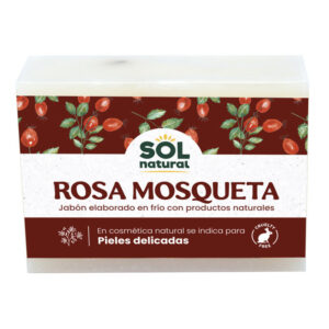 Sabão de rosa 100 g Sun Natural