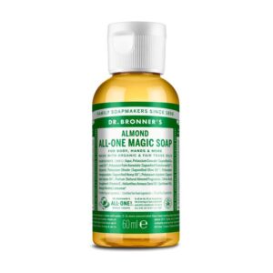 Amêndoas de sabão líquido bio 60ml Dr. Bronner's