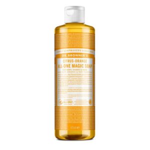 Sabão líquido laranja citrus bio 475ml Dr. Bronner's