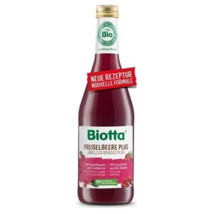 Suco de arandanos vermelho mais bio 500 ml biotta