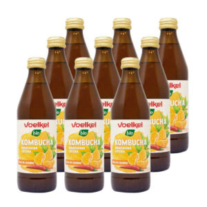 Kombucha Mandarina e Cayena Bio 6x330ml Voelkel