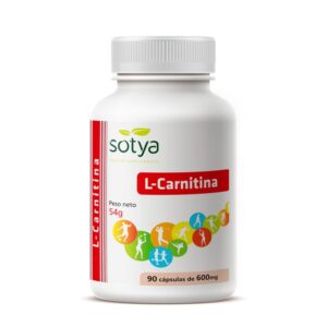 L-carnitina 600mg 90 cápsulas Sotya
