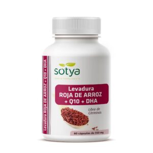 Arroz Red Lease + Q10 + DH 730mg 60 Capsulas Sotya