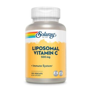 Vitamina C Lipossômica 500mg 100 VCAPS Solaray