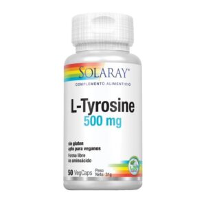 L-pirosina 500mg 50vcaps solaray