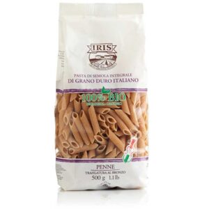 Bio 500 g Iris Macarrones de trigo integral