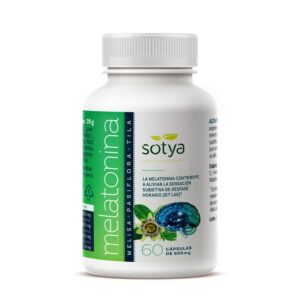 Melatonina+melisa+passiflora+tila 650mg 60 capsulas sotya