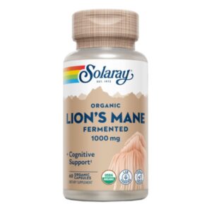 León Hair (macho do leão) 500 mg 60vcaps Solaray