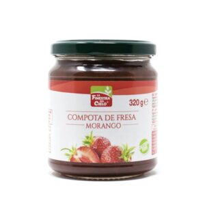 Bio 320g Strawberry Compot the Finestra