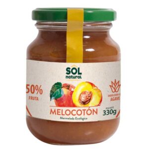 Geléia de pêssego com agave bio 330g sol natural