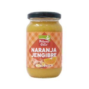 Compota de laranja e gengibre BIO 320G The Finestra