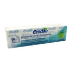 Lenços de bolso 100% reciclados 9x15uds ecodoo