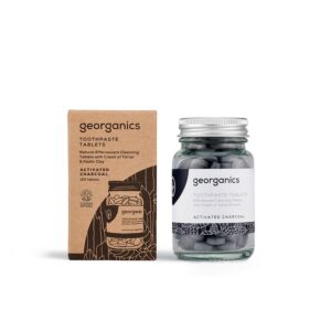 Pasta dental Carbon pílula ativada 120 unidades georgânicas