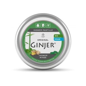 Ginjer-Menta BIO 40G Pílulas farmacêuticas de limão