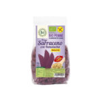 Saracen Wheat Penne, beterraba e linho sem glúten 250g Sun Natural