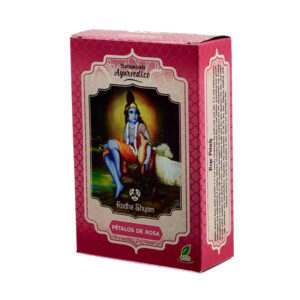 Pétalas rosa Tratamento capilar natural 100g Radhe Shyam