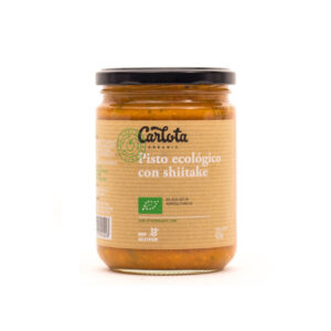 Pisto ecológico com shiitake bio 425 g Carlota Organic