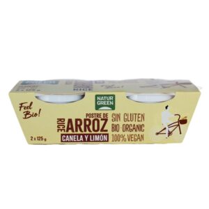 Canela e Limon Bio 2x125g Naturgreen Rice Sobersert