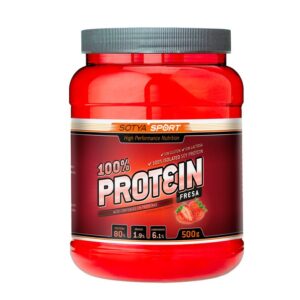 100% proteína de soja de morango 500g sotya