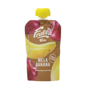 Apple Pure e Banana Bio Doypack 100 g Natura Nuova