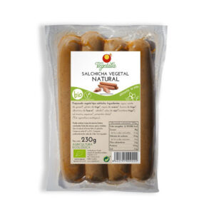 Salsicha vegetal natural Bio 230G vegetal