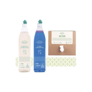 Definir pacote esvooto verde 1L PET Ecotech