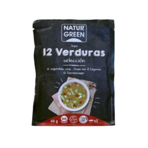 12 sopa de vegetais acima de 40g naturgreen