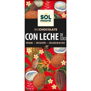 BIO 70G Natural Coconut Chocolate Tablet