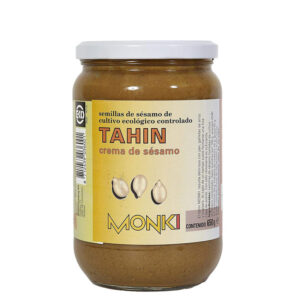 Tahin sem sal biológico 650g Monki