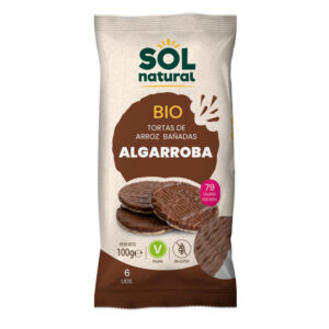 Rice Tortices Algarroba S/G Bio 100G Sol Natural