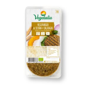 Vegeburgo de Seitan e Bio 160G de abóbora