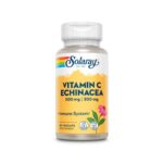 Vitamina C 500mg e Echinacea 300mg 60vcaps Solaray
