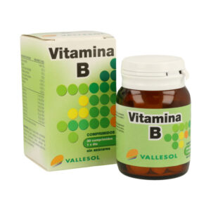 Complexo de vitamina B 30 comprimidos Vallesol