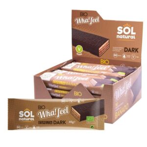 Whafeel Batado Integral e Cacau Bio 16x40g Sun Natural