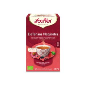 Defesas naturais de chá Yogi Bio 17 filtros