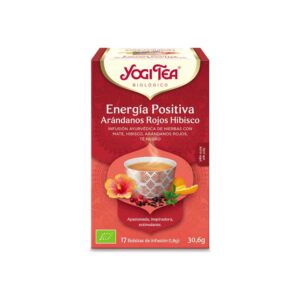 Filtros de energia positiva do chá de iogue, arandano e hibiscus 17