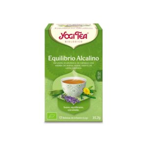 Equilíbrio alcalino de chá de iogue 17 filtros
