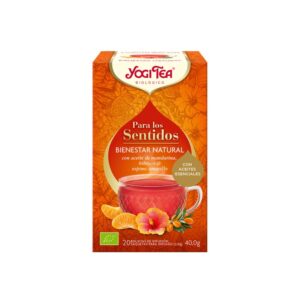 Chá de iogue para os sentidos de poço natural -sendo 17 filtros