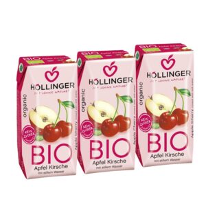 Suco de maçã bio 3x200ml hollinger