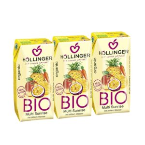 Suco multi -nascer (multifrutas) bio 3x200ml hollinger