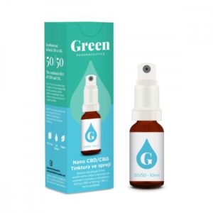 Nano CBG/CBD Spray 100mg 10ml green Pharmaceutics