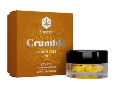 Extract Lemon Tree Crumble 90% CBD 1g  Happease