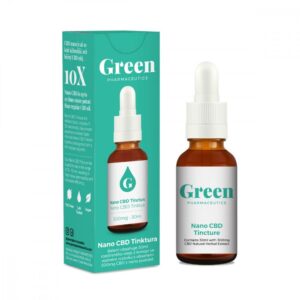 Tintura de Nano CBD da 300mg 30ml green Pharmaceutics