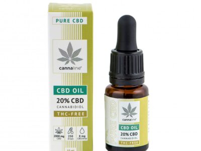 CBD Óleo de Cânhamo THC LIVRE 20% 2000mg 10ml  CANNALINE