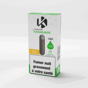 Cartucho Mango Kush 10% CBD 1ml 100mg  Kanavape