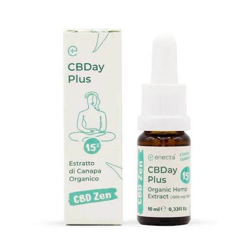 Óleo CBDay Plus Intense Full Spectrum CBD 15% 1500mg 10ml – Enecta