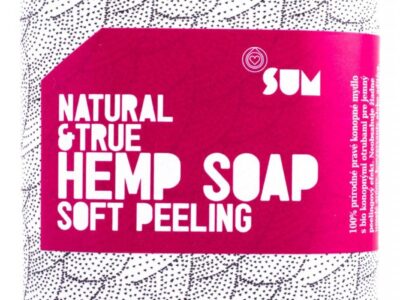 Sabonete Peeling Natural & True Cânhamo 80g  Sum