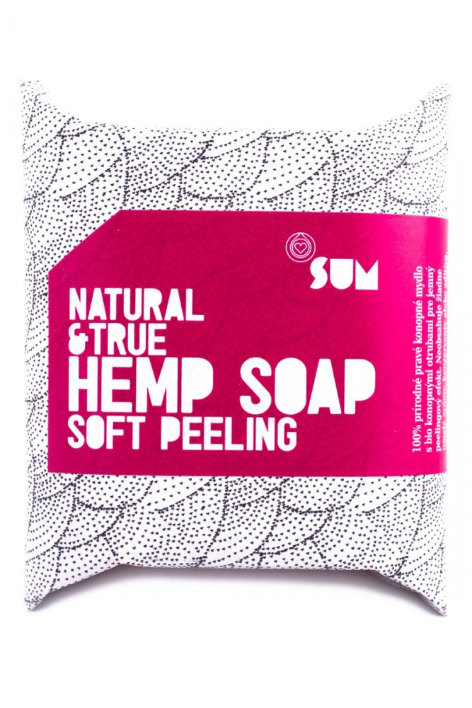 Sabonete Peeling Natural & True Cânhamo 80g Sum