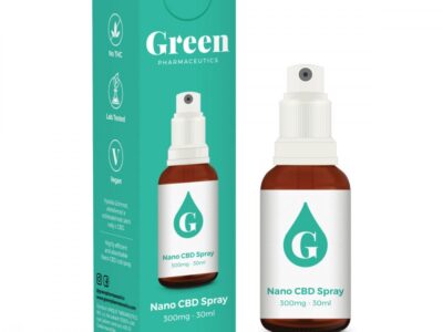 Nano CBD Spray 300mg 30ml green Pharmaceutics