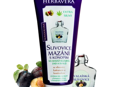 Lubrificante Ameixa com Cânhamo de 200ml  Herbavera